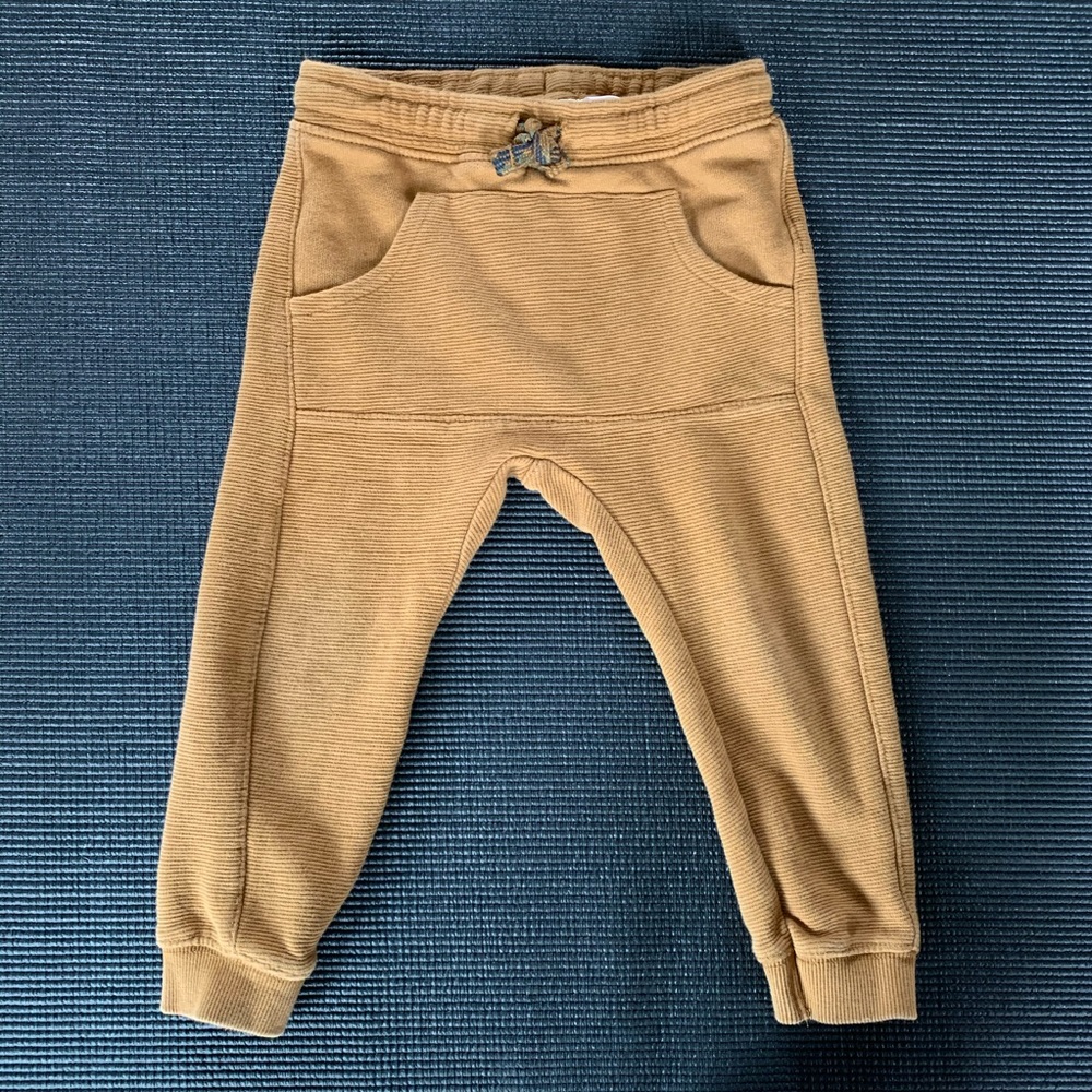 Zara Brown Toddler Joggers
